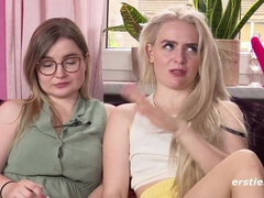 Blondynka, Para, Dildo, Palcówka, Niemiecki, Hd, Lizanie, Orgazm