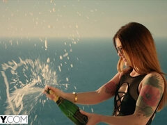 Anal, Rumpe, Kukk suging, Bakfra, Runke, Rødtopp, Tattovering, Tenåring