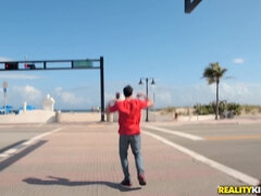 Blonde's Wild Beach Turns Into a Passionate Romance