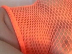 Amerikanisch, Arsch, Grosser arsch, Blasen, Braunhaarige, Paar, Lingerie