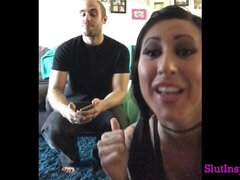 Stor røv, Stor pik, Store bryster, Pik sutte, Brunette, Håndjob, Slikning, Mor jeg gerne vil kneppe