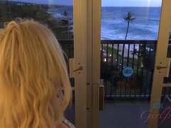 Blondine, Besamung, Spermaladung, Handjob, Pov