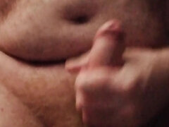 Wanking in My White Fruit of the Loom Briefs UK Hairy Daddy Bear