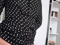 Hottie Swallows Cock and Jumps on It with a Princess Filter