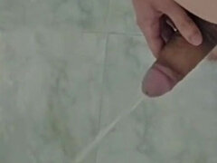 Enthousiasteling, Grote lul, Sperma shot, Fetisj, Masturbatie, Alleen