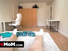 デカパイ, ブロンド, エロ熟女, イく瞬間, 淫乱熟女, 叫ぶ, 義母