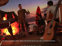 En tercera dimension, Playa