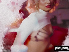 금발의, Hd, 자연의 가슴, 조그마한, 면도된, 혼자, 청소년, 젖가슴