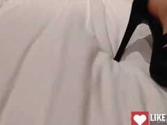 Hot Nepali Amateur Fucking in Hotel - Doggystyle & Missionary Sex with Moaning Orgasm