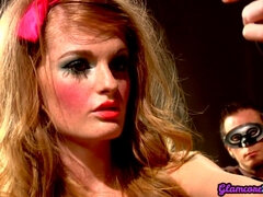 GLAMCORE LUST - Missionary pulverize for a humungous breasted stunner by a rigid manmeat