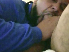 Amerikkalainen, Musta, Suihinotto, Pariskunta, Isä, Kotitekoinen