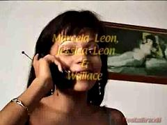 Anale, Tette grandi, Brunetta, Schizzo di sborra, Hardcore, Latina, Leccata, Tette