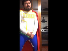 Pummelig, Spermaladung, Handjob, Selbstgemacht, Masturbation, Nackt, Solo