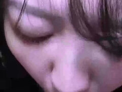 18, 아시안, 큰 엉덩이, 커플, 일본인, 조그마한, 셀카, 청소년