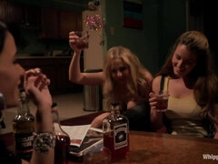 Kotě, Bdsm, Prsatá, Skupina, Hardcore, Seřezání, Strapon, Kozičky