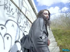 Hard fuck with skinny tattooed bitch Lydia Black