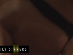 Family Sinners - Sexy Milf Reagan Foxx Feels Neglected & Her Stepson Codey Steele Helps Her Out