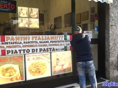 Anal, Stora tuttar, Italiensk, Tatuering