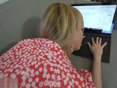 Arsch, Schönheit, Grosse titten, Blondine, Blasen, Hd, Milf, Pov