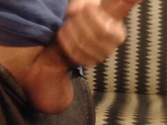 Stor kukk, Sperm skott, Europeisk, Hjemmelaget, Onani, Alene