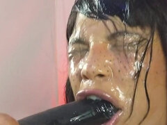 Crazy Ana Sucks BBC Mercilessly