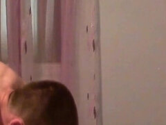 Sexy Ass Redhead Teen Bent Over Is Fucked Rough in Her Asshole and in Her Pussy by Her Redneck Boy Friend