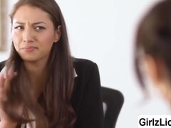 Alexis Tae - Ebony Fuck Busty Lesbian Consultant In The Office