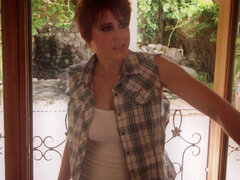 Cul, Cuisine, Lesbienne, Seins naturels, Chatte, Rousse roux, Nénés, Mouillée