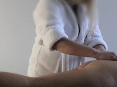 Grosser schwanz, Cfnm, Spermaladung, Fetisch, Handjob, Riesenschwanz, Massage, Orgasmus
