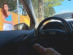 Amateur, Mamada, Autobús, Coche, Pajear, Latina, Pelirrojo, Tetas