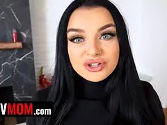 Gros seins, Éjaculation interne, Éjaculer dans la bouche, Tir de sperme, Hd, Mère que j'aimerais baiser, Nue, Pov