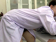 Dark-haired, youthful, chinese