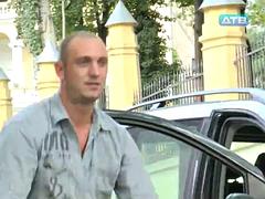 Grote mammen, Blond, Openbaar, Russisch, Tieten likken