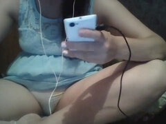 60 fps, girl spread legs, hacked webcam