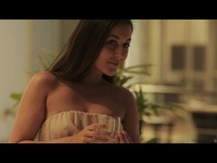 Anal, Beauté, Bikini, Brunette brune, Robe, Naturelle, Culottes ou slips, Chatte