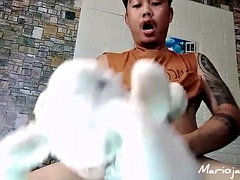 Asiatisch, Spermaladung, Fetisch, Filipina, Schwul, Hardcore, Masturbation, Spielzeuge