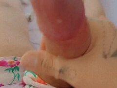 Stříkání spermatu, Masturbace