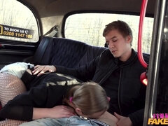 Hump Me In My Fishnet Stockings 1 - Female Fake Taxi