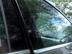 Sex Outside with Ebony Cutie