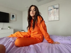 Grosse bite, Brunette brune, Famille, Grosse, Pov, Chevaucher, Pute, Adolescente