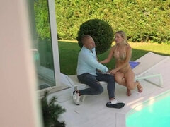 Anal, Stor pik, Blondine, Hårdt, Mand, Pov, Russisk, Teenager