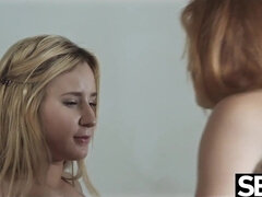 Watch these hot lesbians drive each other wild with their tongues - Red fox