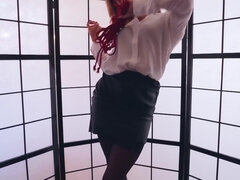 금발의, 깊은목구멍, 페티쉬, Hd, 랑제리, 자연적인, 젖꼭지, 보지