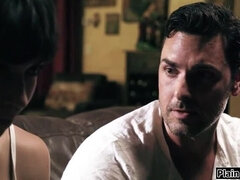 Μεγάλος πούτσος, Μελαχροινή, Βαθυ λαρυγγι, Σκληρό, Φιλί, Μουνί, Ταμπού, Βυζιά