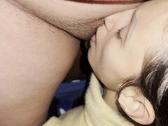 흑갈색 머리, 레즈비언, 오르가슴, 보지