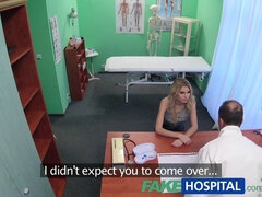 Karina Grand & Sydney Cole in a hot role-play with a fakehospital doctor