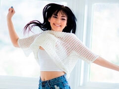 Culo grosso, Grande cazzo, Pompino, Da dietro, Tette naturali, Doccia, Ragazza, Tette