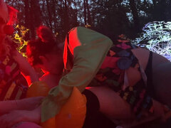 Freaky Clown Party with EdgesOfReality - Big Tits Outdoor Fetish Group Sex