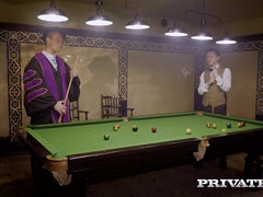 Scarlett Knight Horny Schoolgirl - 18yo petite blonde with perky tits in cosplay hardcore