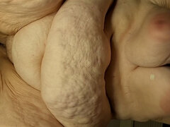 Big Fat Woman Get Fucked Real Hard, Then Old Guy Black Cock Started Pumping & Shooting Huge Loads of Cum Inside Her Juicy Pusssy